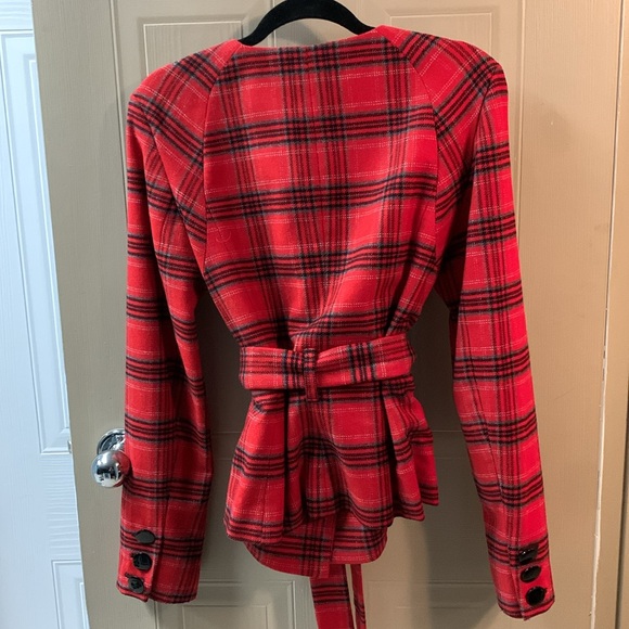 French Connection wool plaid jacket - Picture 3 of 6